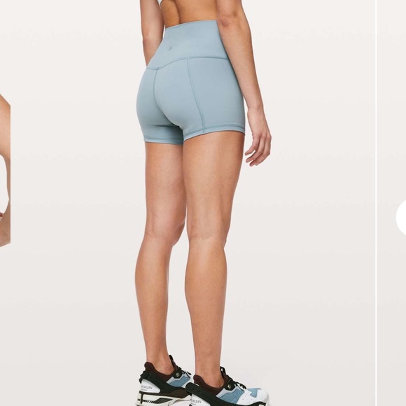 Lululemon Align Shorts 4 Blue Cast Sz 2 